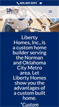Mobile Screenshot of libertyhomesok.com